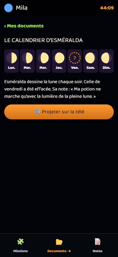 La Fête des Fantômes sur un téléphone