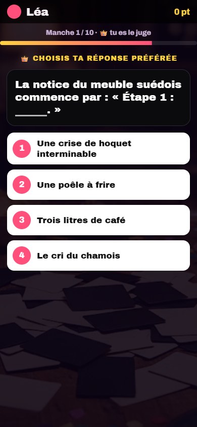 Ça va trop loin ! sur un téléphone